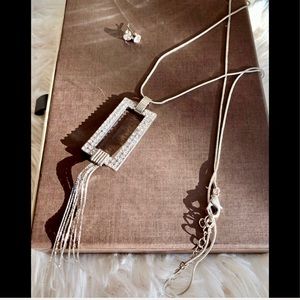 Rhinestone Necklace Set